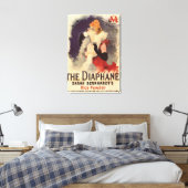 La Diaphane Woman Powdering Face Promo Poster Leinwanddruck (Insitu (Schlafzimmer))