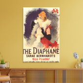 La Diaphane Woman Powdering Face Promo Poster Leinwanddruck (Insitu (Wohnzimmer))