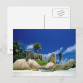 La Digue Islands Postkarte (Vorne/Hinten)