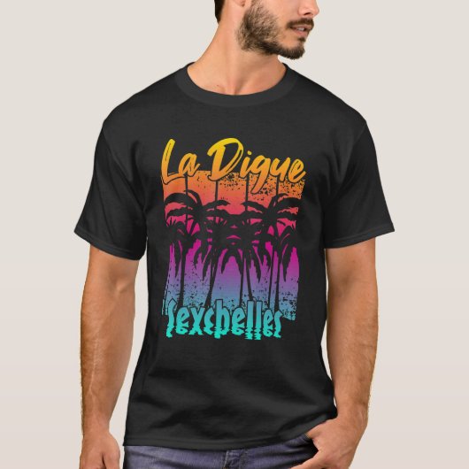 La Digue Seychelles T-Shirt (Vorderseite)
