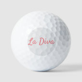 La Diva Golfball (Vorderseite)