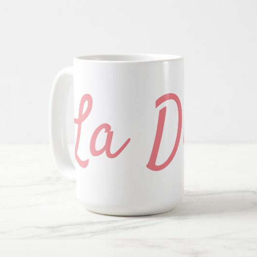 La Diva   Kaffeetasse (Vorderseite Links)