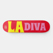 LA DIVA Skateboard (Horizontal)