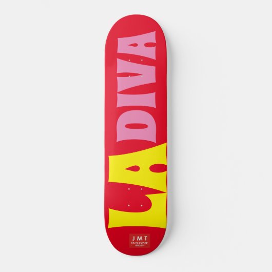 LA DIVA Skateboard (Vorderseite)
