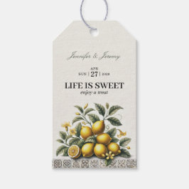 La Dolce Lemons Brautparty Geschenkanhänger