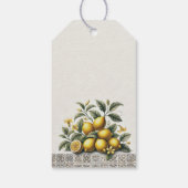 La Dolce Lemons Brautparty Geschenkanhänger (Rückseite)