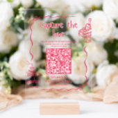 La Dolce Vita Bachelorette Acrylschild