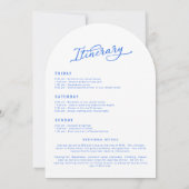 La Dolce Vita Bachelorette Einladung (Rückseite)