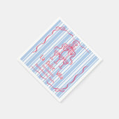 La Dolce Vita Bachelorette Serviette (Ecke)