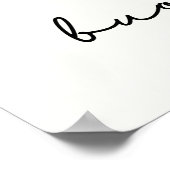 La dolce vita buongiorno poster (Ecke)