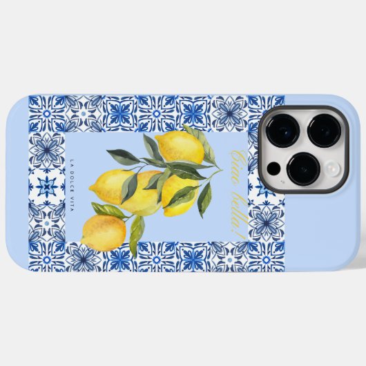 La Dolce Vita Case-Mate iPhone Hülle (Rückseite (Horizontal))