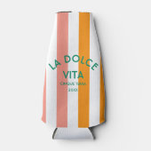 La Dolce Vita Cinque Terra Cabana Flaschenkühler (Vorderseite)