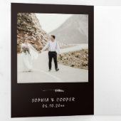 La Dolce Vita Dreifach Gefaltete Einladung (Innen Erste Seite)