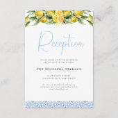 La Dolce Vita Empfang Beilage Card Begleitkarte (Vorderseite)