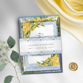 La Dolce Vita Empfang Beilage Card Einladungsbanderole