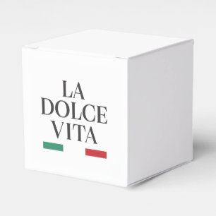 La Dolce Vita Favor Box Geschenkschachtel