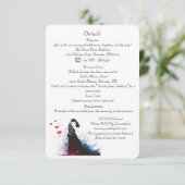 La Dolce Vita French Inspiration Classic der 40er  Begleitkarte (Stehend Vorderseite)