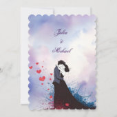 La Dolce Vita French Inspiration Classic der 40er Einladung (Rückseite)