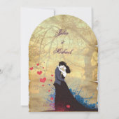 La Dolce Vita French Inspiration Classic der 40er  Einladung (Rückseite)