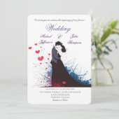 La Dolce Vita French Inspiration Classic der 40er  Einladung (Stehend Vorderseite)