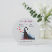 La Dolce Vita French Inspiration Classic der 40er  Save The Date (Stehend Vorderseite)