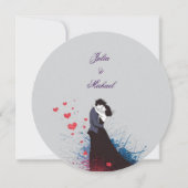 La Dolce Vita French Inspiration Classic der 40er  Save The Date (Rückseite)