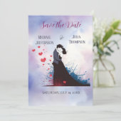 La Dolce Vita French Inspiration Classic der 40er  Save The Date (Stehend Vorderseite)