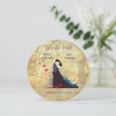 La Dolce Vita French Inspiration Classic der 40er  Save The Date (Stehend Vorderseite)