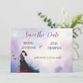 La Dolce Vita French Inspiration Classic der 40er  Save The Date (Stehend Vorderseite)