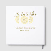 La Dolce Vita gelbe zitronen-junggesellinnenabschi Gästebuch (Rückseite)