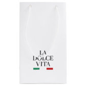 La Dolce Vita Geschenktasche Kleine Geschenktüte (Rückseite)