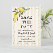 La Dolce Vita Hochzeit Save The Date (Stehend Vorderseite)