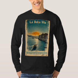 . La Dolce Vita - Inspired by 1960s Posters T-Shirt