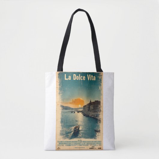 . La Dolce Vita - Inspired by 1960s Posters Tasche (Vorderseite)