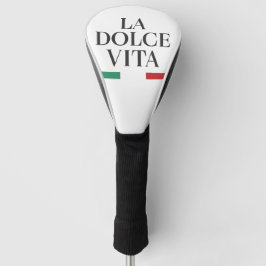 La Dolce Vita Italia Golf Head Cover Headcover
