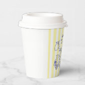 La Dolce Vita Italia Lemon Gelbes Brautparty Pappbecher (Rechts)