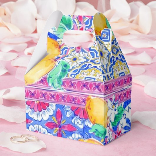 La Dolce Vita Italia Lemon Geschenkschachtel (Hochzeit)