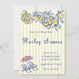 La Dolce Vita Italia Lemon Yellow Einladung