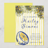 La Dolce Vita Italia Lemon Yellow Einladung (Vorne/Hinten)