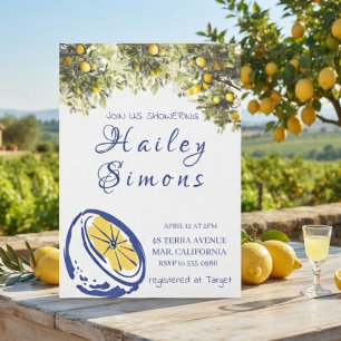 La Dolce Vita Italia Lemon Yellow Einladung