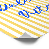 La Dolce Vita Italia Summer Vibes Poster (Ecke)