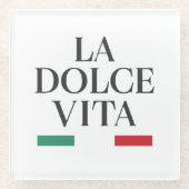 La Dolce Vita Italia Untersetzer (Vorderseite)