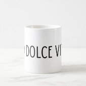 La dolce vita italian kaffeetasse (Mittel)