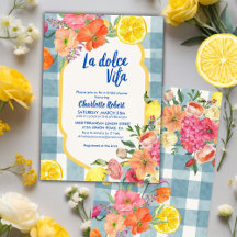 La dolce vita Italian Lemon Summer Brautparty