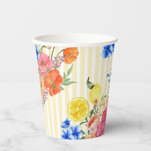 La dolce vita Italian Lemon Summer Brautparty Pappbecher