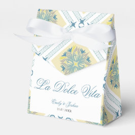 La Dolce Vita Italian Lemon Wedding Geschenkschachtel