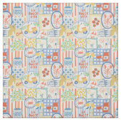 La Dolce Vita Italian Summer Lemons Mediterranean  Stoff (Muster)