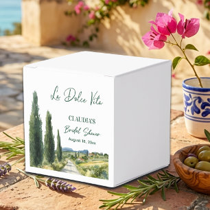 La Dolce Vita Italianische Brautparty Geschenkschachtel
