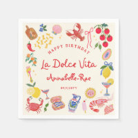 La Dolce Vita Italienischer Geburtstag Benutzerdef