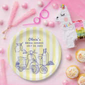 La Dolce Vita Italienisches Brautparty Pappteller (Party)